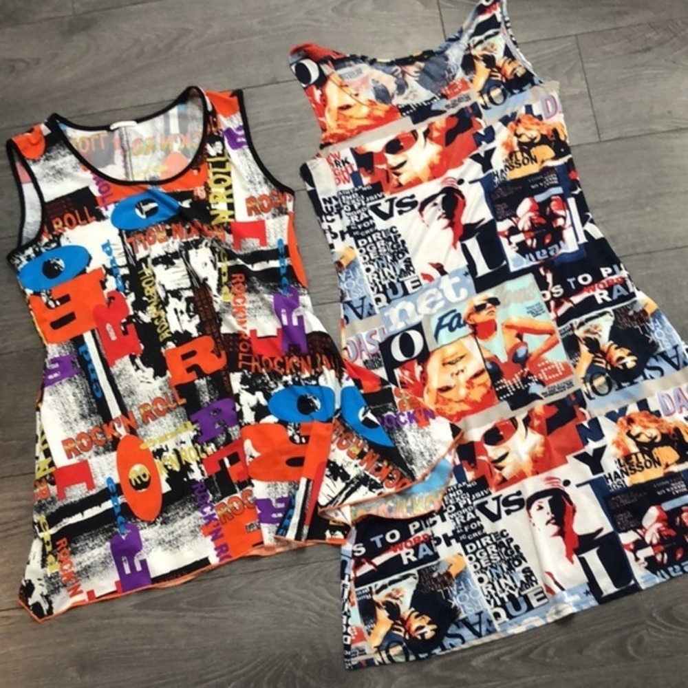 Retro dresses rock fashion traveling beach summer dresses medium